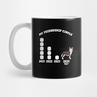 Husky Owners Friendship Circle Mug